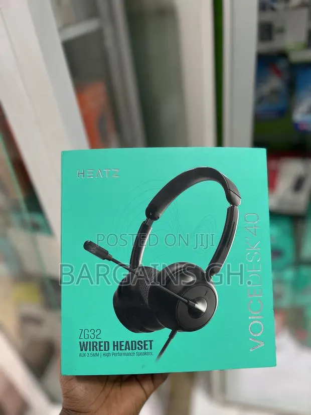 Heatz Voice Desk 40 Headset With Mic · Photo 1