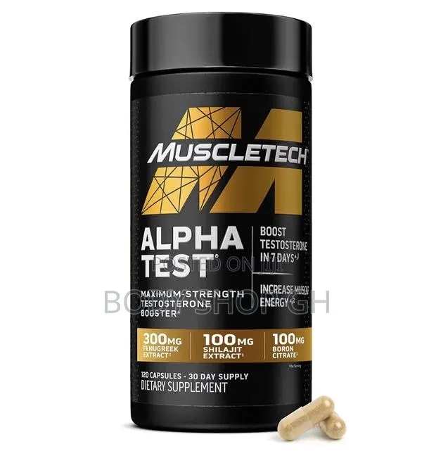 Muscletech Testosterone Booster -With Tribulus + Shilajit + Fenugreek · Photo 1