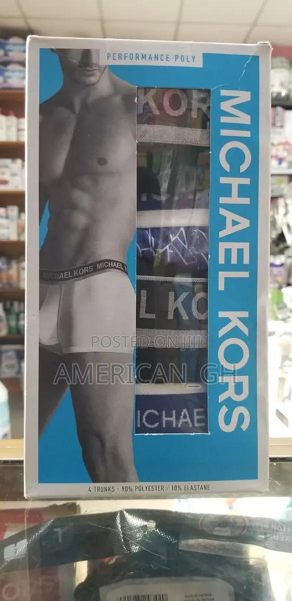 4 PACK Michael Kors Men Performance Poly TRUNKS ( L ) · Photo 1