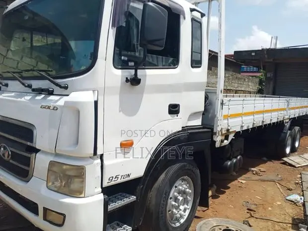 Hyundai 9.5 Ton Truck Double Axles 2015 White · Photo 1