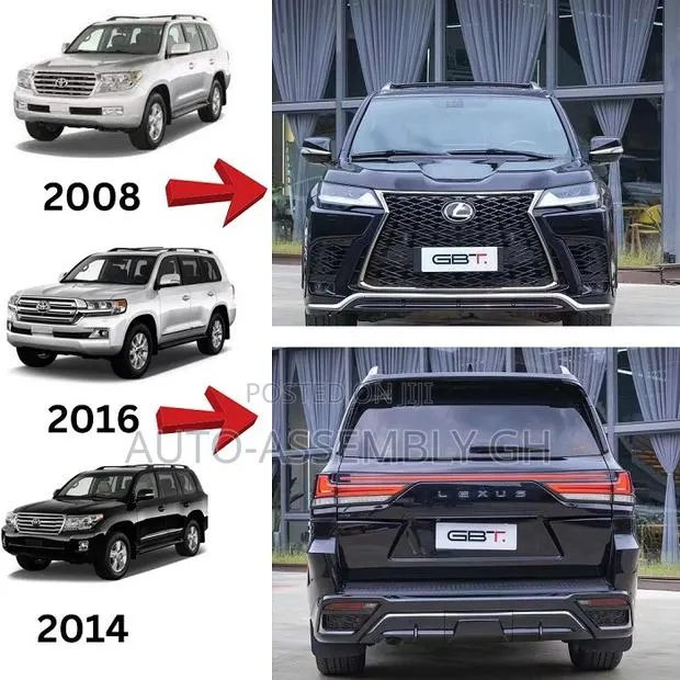 Land Cruiser 200(2012,2015,2016-2020) Upgrade to Lexus LX600 Body Kit · Photo 1