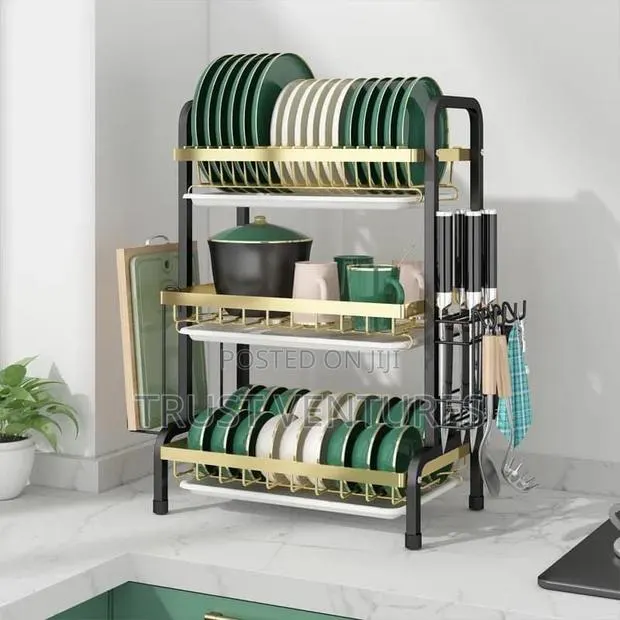 3 Layer Dish Rack · Photo 1