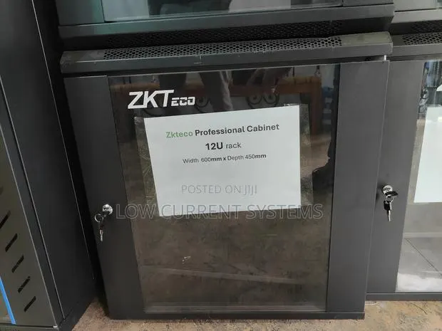 Zkteco Bulk Cabinet 12u Cabinet Rack Professional 12u 600mm X 450mm · Photo 1