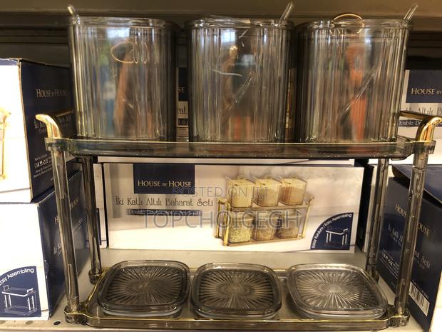 Spice Jar 6pcs Set With Rack · Photo 3