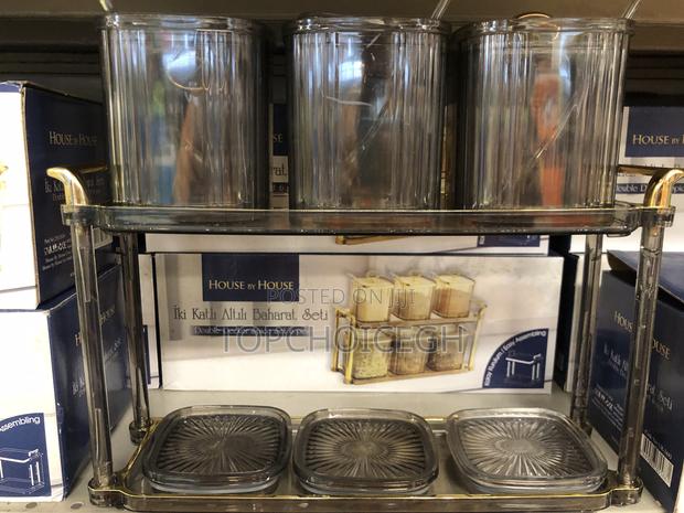 Spice Jar 6pcs Set With Rack · Photo 2