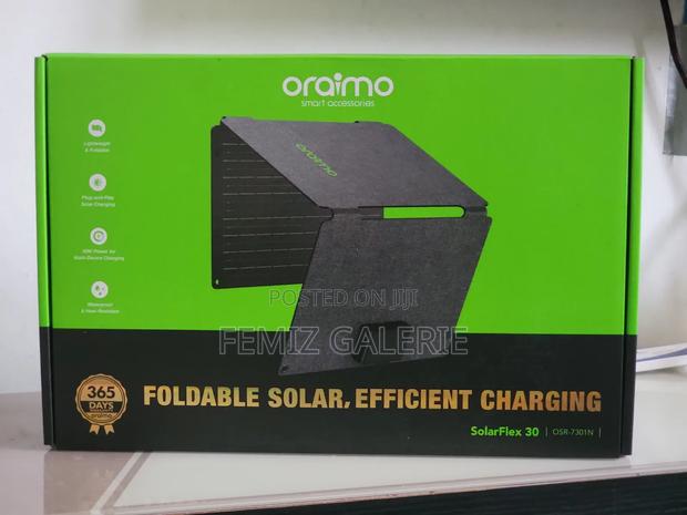 Oraimo Solarflex 30 30w Portable Solar Panel · Photo 1