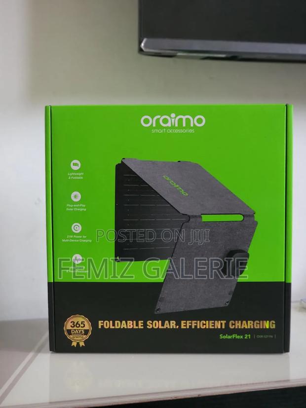 Oraimo Solarflex 21 21w Portable Solar Panel · Photo 1