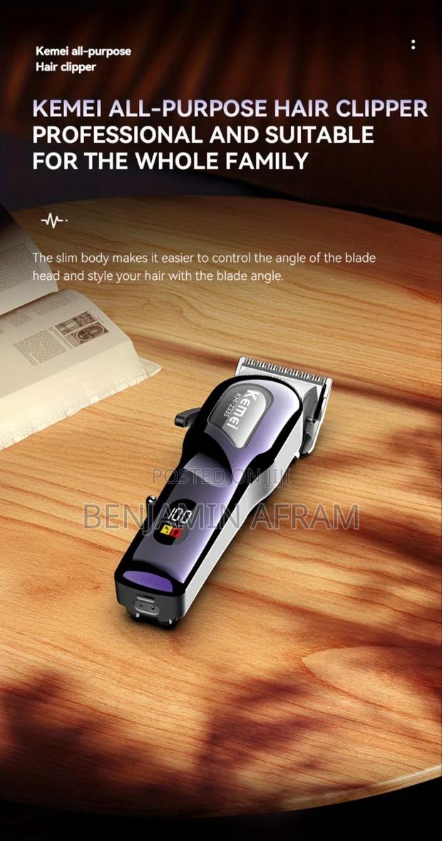 High Quality Rechargeable Hair Clippers Km- 2335 · Photo 4
