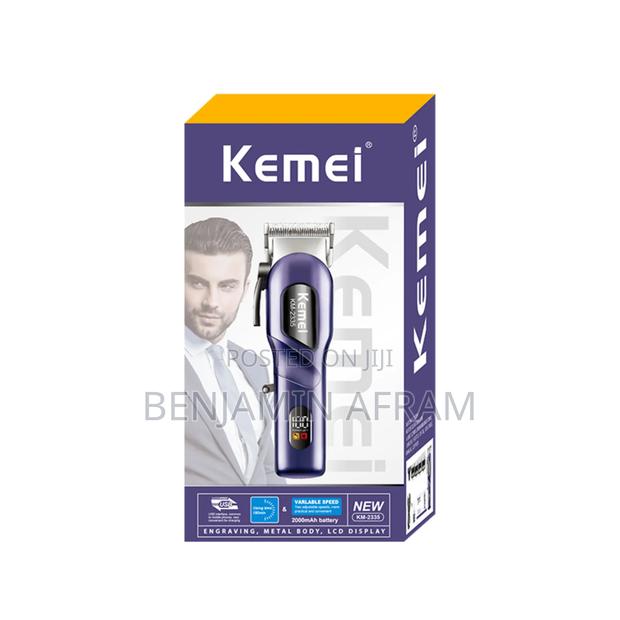 Rechargeable Barbers Hair Clippers Km-2335 · Photo 2
