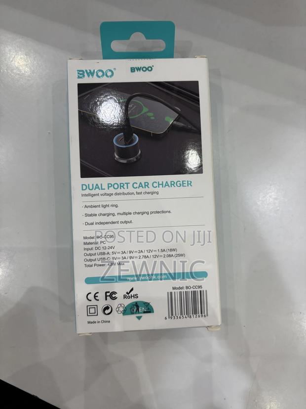Bwoo Dual Port Car Charger · Photo 2