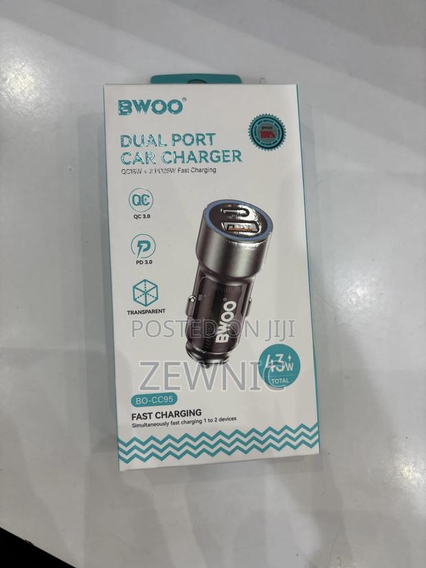 Bwoo Dual Port Car Charger · Photo 1