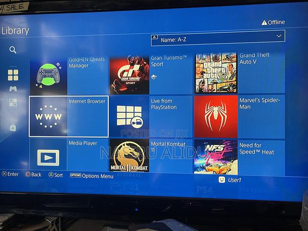Ps4 Slim With 10 Good Games ,From Home Use Two Controllers · Photo 8