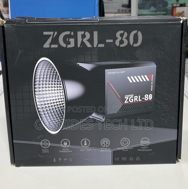 ZGRL-80 Palm Cob Video Light With Inbuilt Battery and Stand · Photo 2