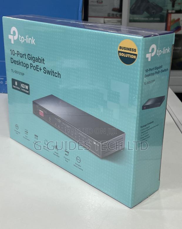 TP-Link 10-Port Poe Gigabit Switch TL-SG1210P · Photo 6