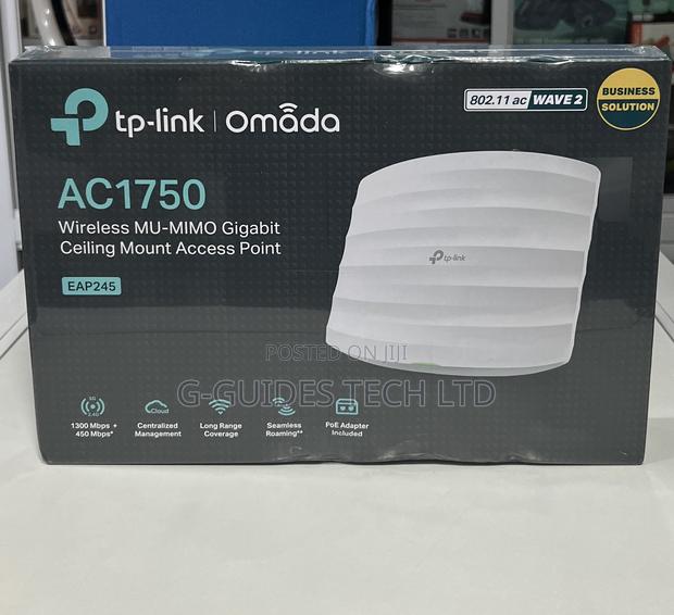 Tp-Link Ac1750 Wireless Mu-Mimo Gigabit Ceiling Access Point Eap245 · Photo 1