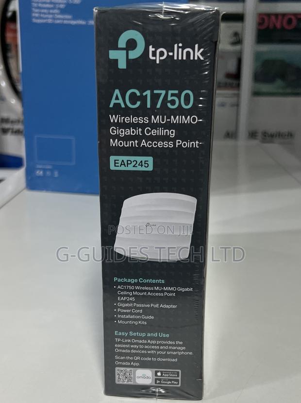 Tp-Link Ac1750 Wireless Mu-Mimo Gigabit Ceiling Access Point Eap245 · Photo 3