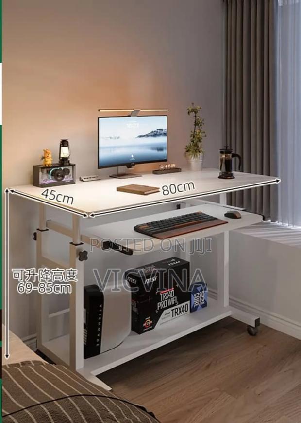 Multipurpose Adjustable Desk With Keyboard Tray · Photo 2