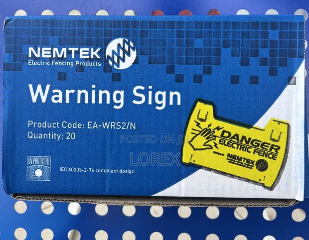 Nemtek Warning Sign · Photo 1