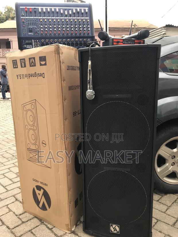 Complete Speaker Mixer Mic Set · Photo 1