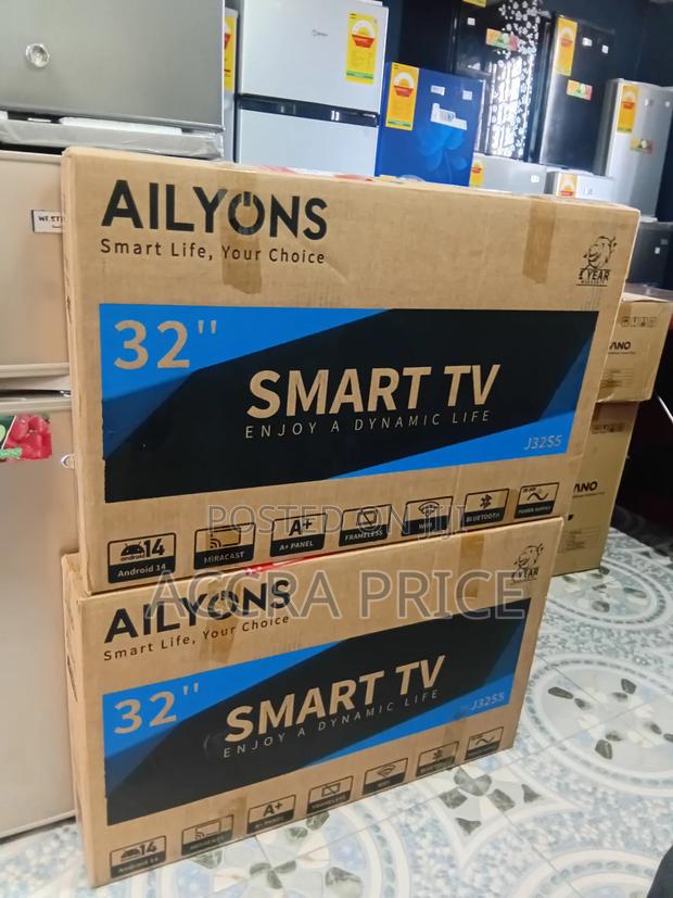 Ailyons 32 Inch Frameless Smart Tv With Wide Color Enhance · Photo 1