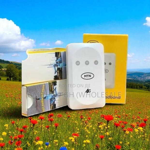MTN Portable Universal Unlock 4g Lte Mifi/ Wifi-Whte (53357) · Photo 1