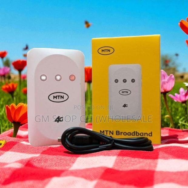 Zte MTN 4g Universal Pocket Mifi-White (532678) · Photo 1