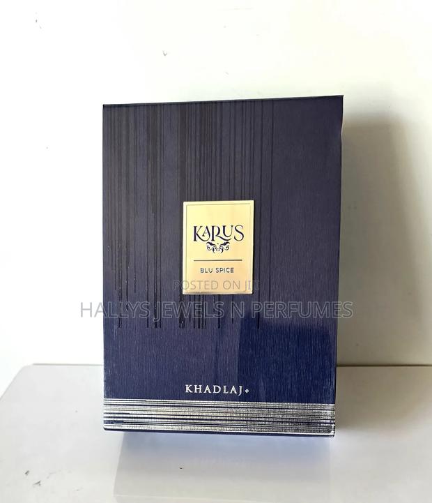 Karus Blue Spice Perfume by Khadlaj, 100ml, Men's · Photo 3