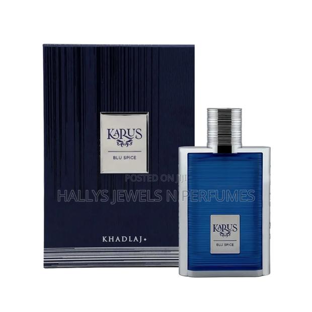 Karus Blue Spice Perfume by Khadlaj, 100ml, Men's · Photo 1