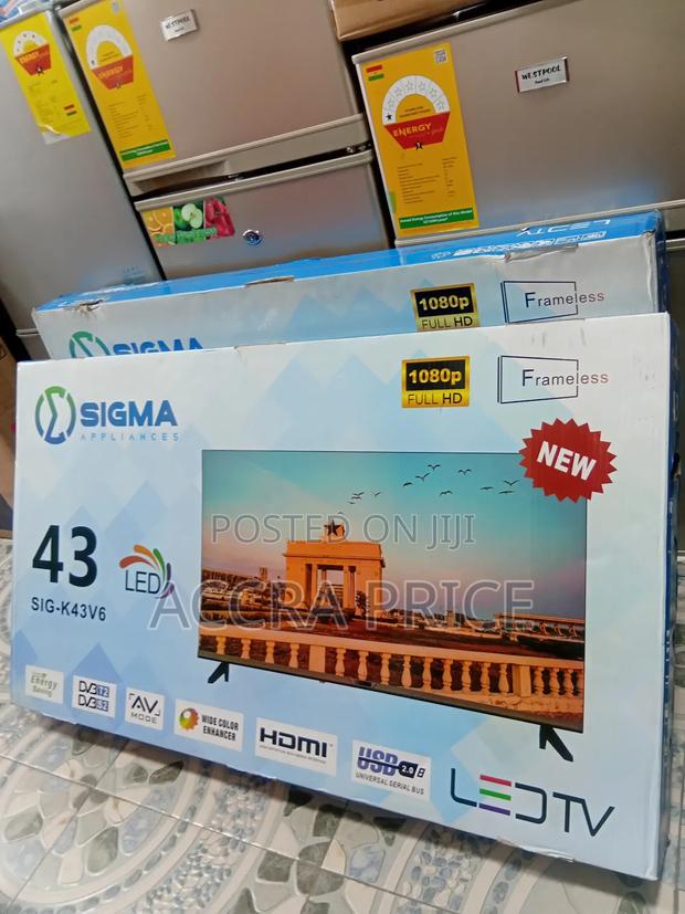 Sigma 43 Android Smart Led Tv With Satellite and Frameless Design · Photo 1