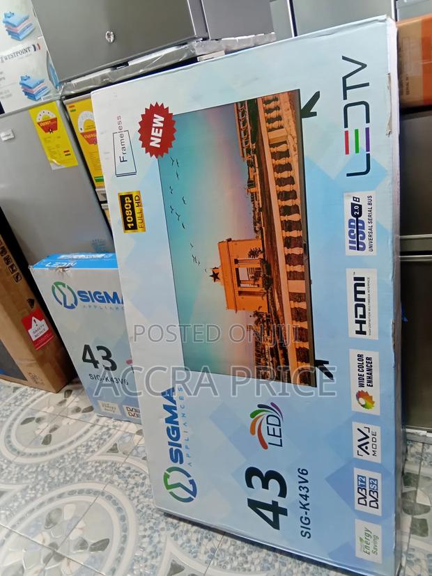 Sigma 43 Android Smart Led Tv With Satellite and Frameless Design · Photo 2