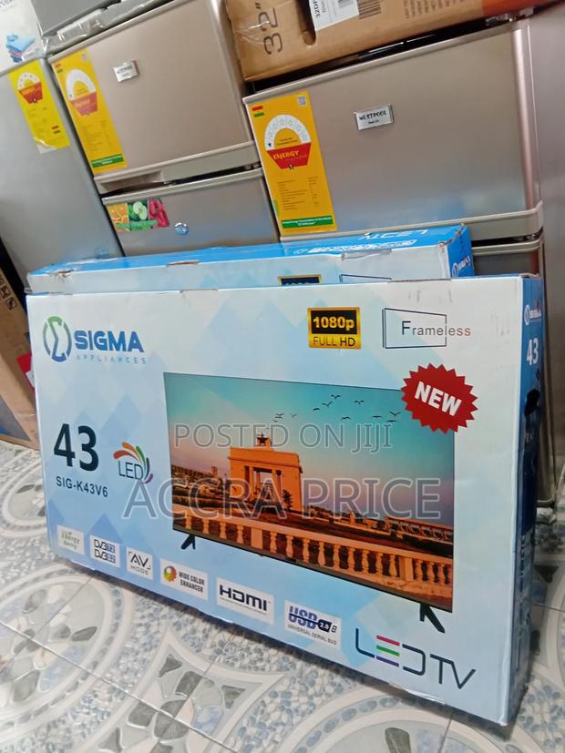 Sigma 43 FHD Digital Frameless Satellite Tv With Free Well Mount · Photo 2