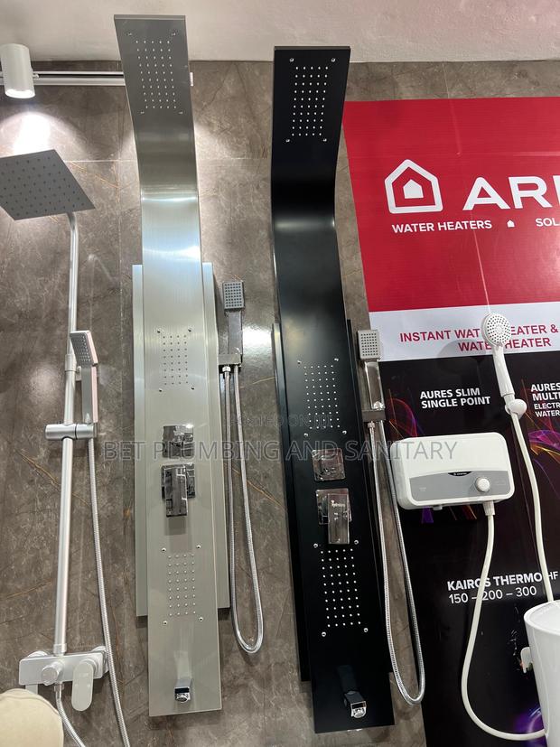 Smart Shower Panel(Both Black and Aluminum)