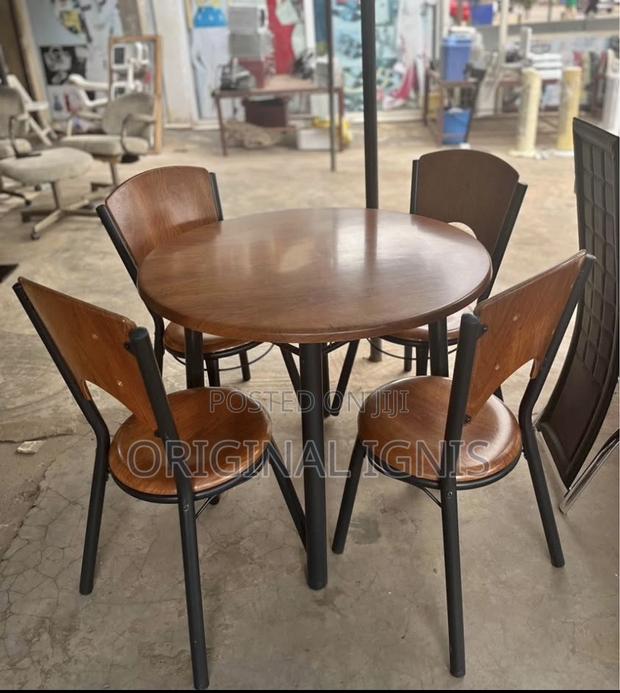 Dinning Table With 4 Chairs(Wooden) · Photo 2