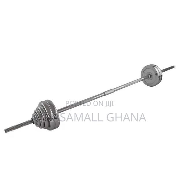 50kg Chrome Barbell Dumbbell Set – Complete Home Gym Kit · Photo 5