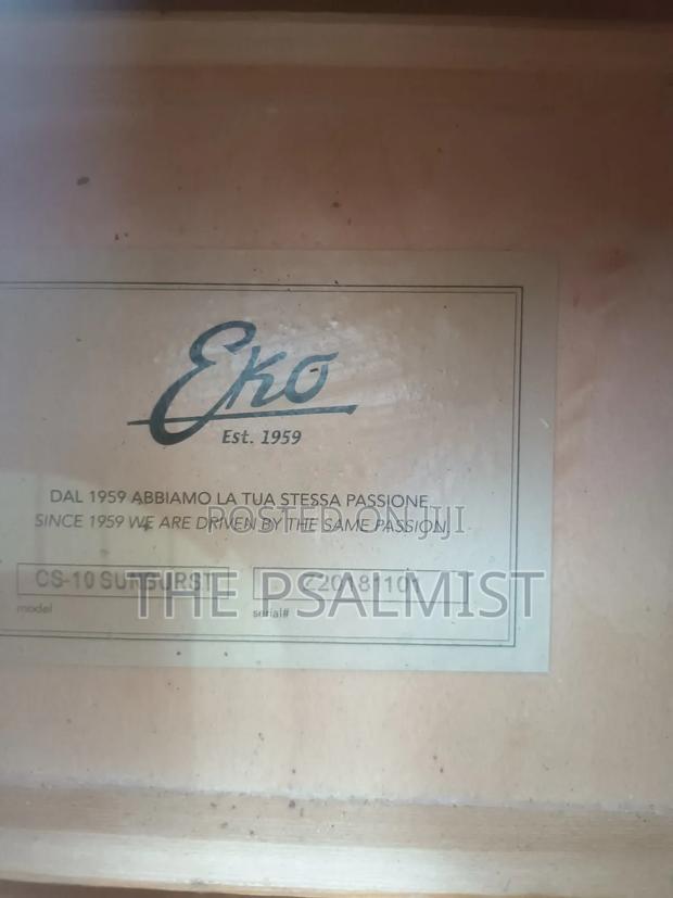 Eko Est. 1959 Cs 10 Sunburst Classical Guitar · Photo 6