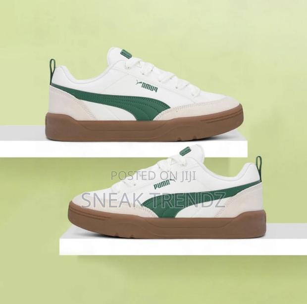 Puma Og Trainers White Green · Photo 3