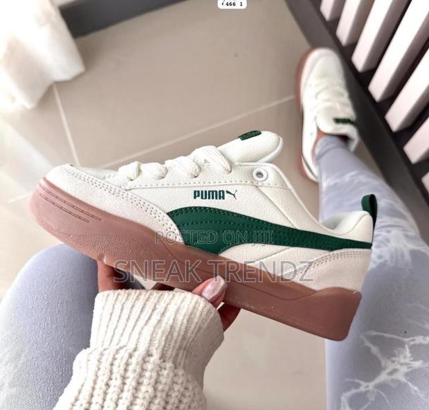 Puma Og Trainers White Green · Photo 1