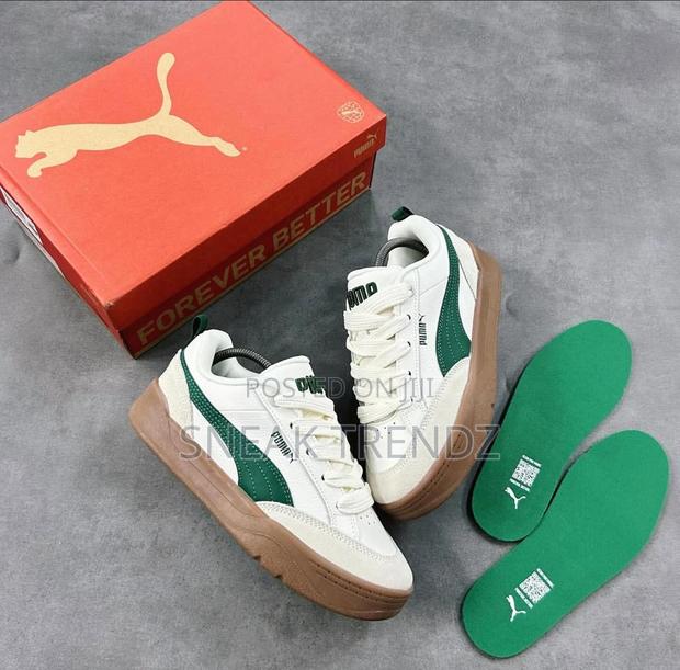 Puma Og Trainers White Green · Photo 2