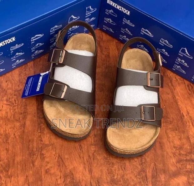 Birkenstock Sandals B Balte Brown Black · Photo 1