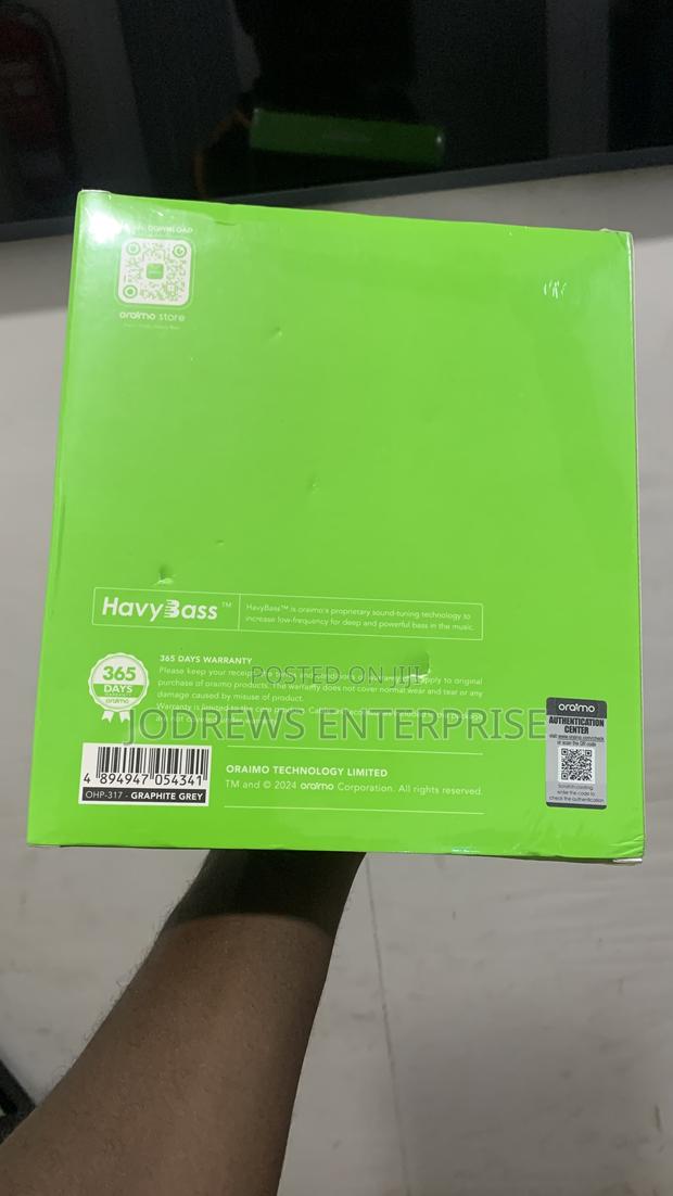 Oraimo Boompop Lite Enc Over-Ear Wireless Headphone · Photo 3