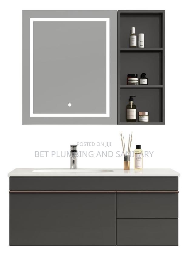 Cabinet Basin With Led Mirror and Tap Complete_cabinet Basin · Photo 1