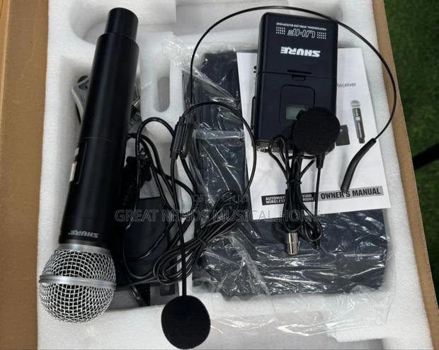 3 in 1 Shure Glxd4 Lapel Microphone · Photo 1