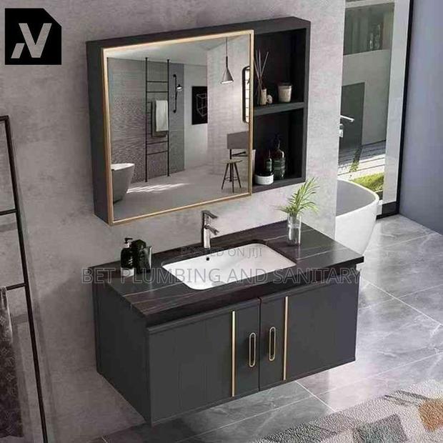 Marble Cabinet Basin With Tap Complete_cabinet Basin · Photo 1