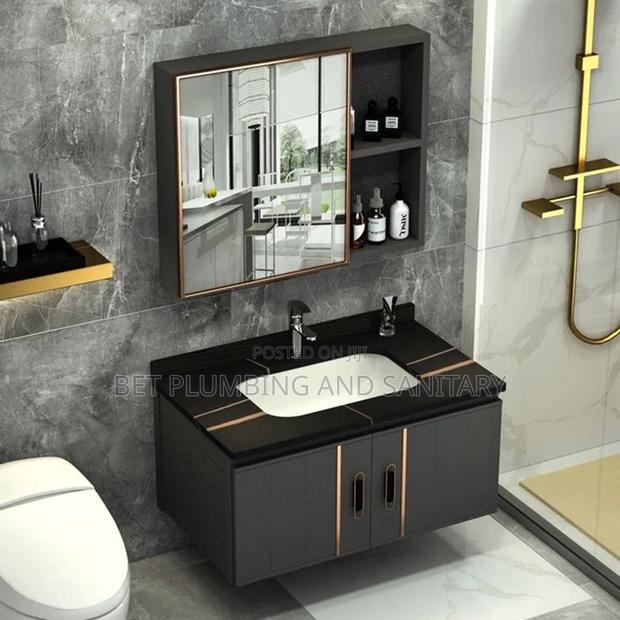 Marble Cabinet Basin With Tap Complete_cabinet Basin · Photo 2