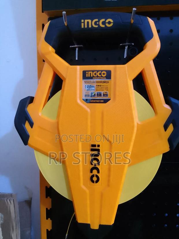 Ingco Fiber Glass Measuring Tape 100m · Photo 1