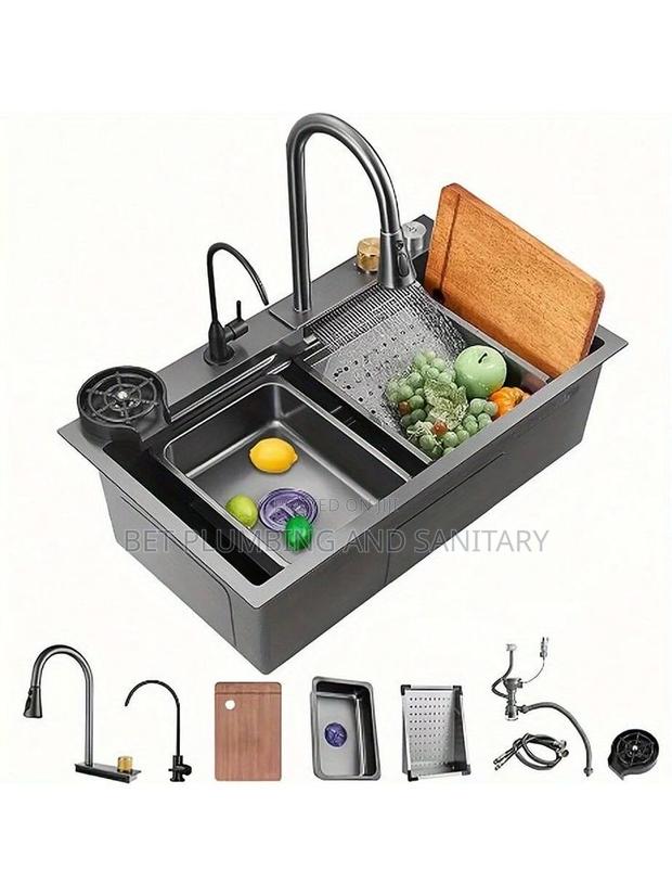 Luxury Cabinet Sink_led Cabinet Sink_smart Sink Complete · Photo 1