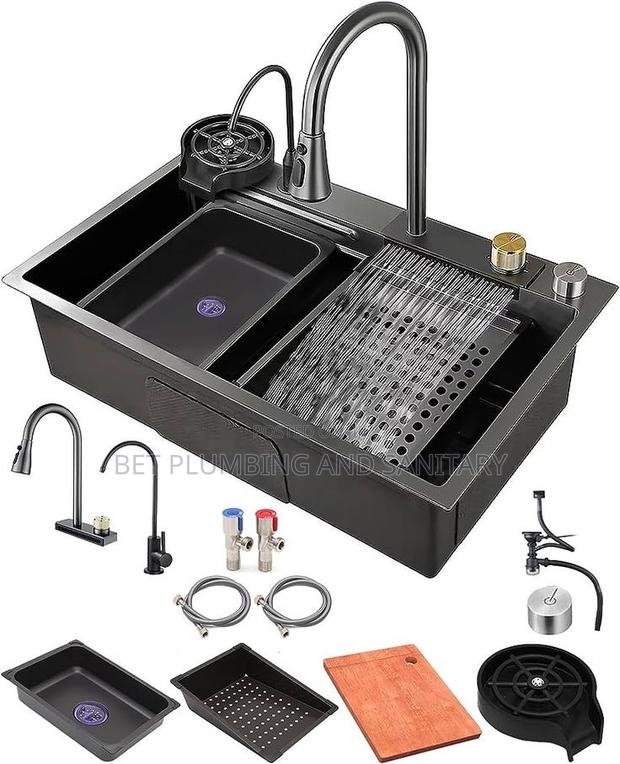 Luxury Cabinet Sink_led Cabinet Sink_smart Sink Complete · Photo 3