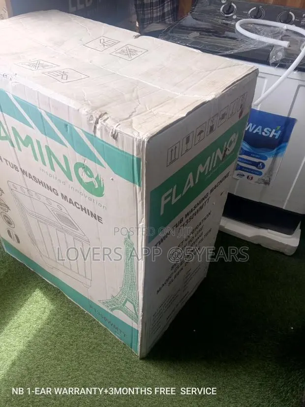 Flamino 12kg Washer - Efficient Laundry Made Easy · Photo 1