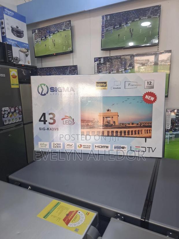 Wide Colour Enchancer of Sigma 43 Inches Digital Satellite Tv Availabl · Photo 1