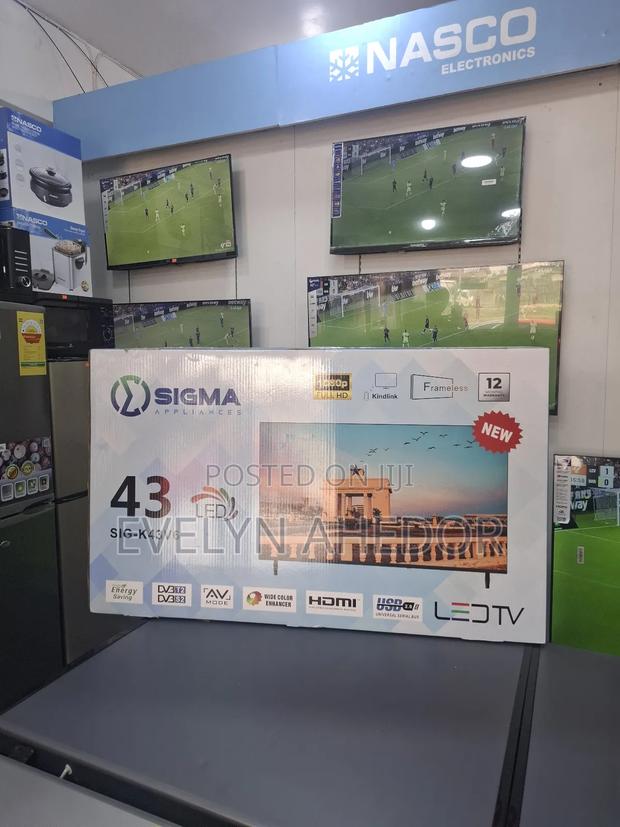 Wide Colour Enchancer of Sigma 43 Inches Digital Satellite Tv Availabl · Photo 2
